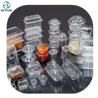 Food Packaging Custom Sweet Packaging Box Dessert Pastry Transparent Cake Box Cookie Packaging Boxes with Pet
