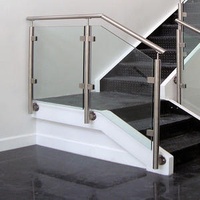 Prefabricated Staircase Railings and Handrails Stainless Stair Railing Marble Handrail