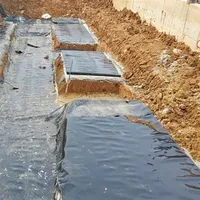 One Side Textured Dam Liners 100% Pure Materials Weed Control Membrane in Zimbabwe/Sri-Lanka/Congo