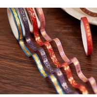ANTISTATIC bopp tape gold foil washi tape bopp stationery packing tape