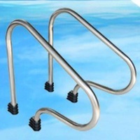Ladder for swim pool ARG high quality ground swimming pool equipment stainless steel 304/316 pool escalator swimming pool handrail
