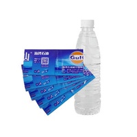 Custom Bopp Label Water Bottle Labels for 500 L 1000L Waterproof Mineral Shrink Wrap Labels