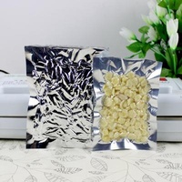 Moisture Proof Packaging Bags Mylar Transparent Clear Vacuum Snack Pastry Coffee Bag Silver Aluminum Foil PE Plastic Waterproof Aluminum Foil