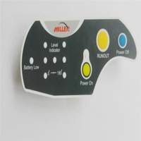 10000 Times Life Span WaterProof Membrane Switch For CNC Industry Machine