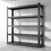 Adjustable 4 to 5 Layers 50kg to 500kg Per Layer Warehouse Storage Shelf Racks Metal Storage Shelves Units