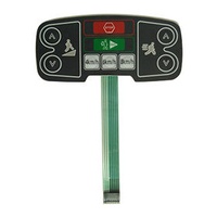 Custom Embedded Button Membrane Switch Panel with Graphic Overlay