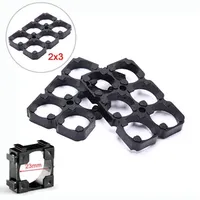 Storage Holders & Racks 21700 2*3 Spacer Radiating Shell Pack Plastic Cell Cylindrical Battery Case Holder
