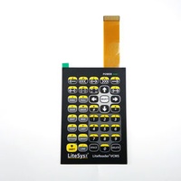 Custom FPC FFC Graphic Overlay Membrane Switch Panel Membrane Keypad Keyboard