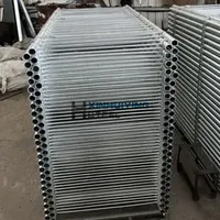 Custom Hot DIP Galvanised Steel Pedestrian Fencing Guardrail Panel