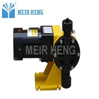 Food Grade Solenoid Metering Pump Flow Control , Membrane Positive Metering Pumps
