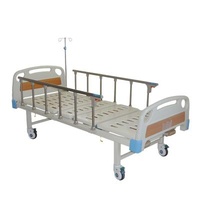 Commercial Aluminum Alloy Manual Furniture Guardrails Hospital Functional Bed