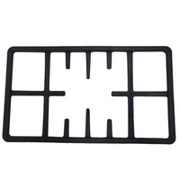 Durable Wholesale Electric Oven Gas Cooker Parts Cast Iron Handrail Shelf Brackets Pan Support Chromed Grill Mesh For Oven