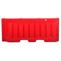Durable New Jersey Road Traffic Safety Guardrails HDPE Block Durable Water Filled Plastic Road Safety Barrier