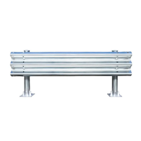 Hot Sale W Beam Galvanized Steel Highway Guardrail Traffic Barrier Crash Barrier for Roadway Anti-Corrosion Material