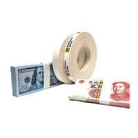 Factory Direct Sale Customized Bopp Currency With Banding Tape