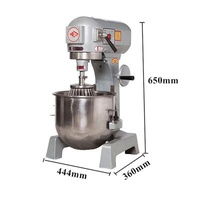 With three speed 10L stainless steel electric pastry mixer/electric food mixer/B10 planetary mixer