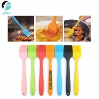 Kitchen Pastry Grill BBQ Oil Basting Silicone Brush
