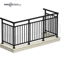 Balcony Stair Handrail Balcony Railing Outdoor Fences Aluminum Handrail