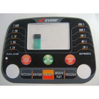 Custom membrane switch with membrane panel and membrane overlay