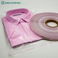 HDPE Heat Resistant Film BOPP Adhesive Resealable Bag Neck Sealing Eco Friendly Double Sided Bag Sealing Tape
