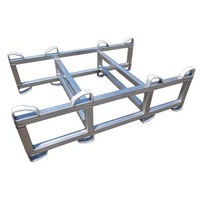 Customized Stacking Steel Warehouse Barrel Racks Oil Drum Storage Rack