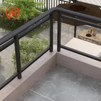 Staircase Handrail Aluminum Stairs Handrail Balustrade Glass Stair