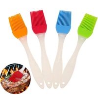 Custom Logo Silicone Pastry Baking Easily Cleaned Baking Brush Bakeware Cake Pastry Bread Oil Cream Silicone Basting Brush