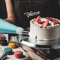 Baking Pastry Tools Aluminum alloy cake stand Baking tool 12 inch mounted cream cake table Turntable Rotating table stand base turn Decorating 231018