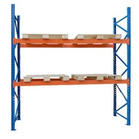 Storage Shelving Unit Steel Racking Racks Workshop Storage Racks Warehouse Medium and Heavy Shelves for Warehouse