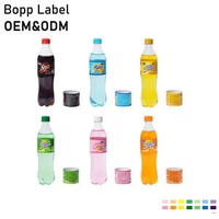High Quality Oem Label Bottles Wholesale Custom Bopp Labels for Beverage