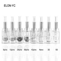 ELON-YC Anti-Puffiness Derma Pen A1 Safe Backflow Prevention Micro Needle for Dermapen with Membrane Cartridge Microneedling Needles