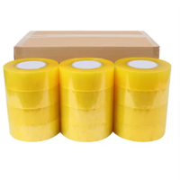 High quality wholesale super transparent opp tape adhesive nature rubber bopp packing tape Industrial