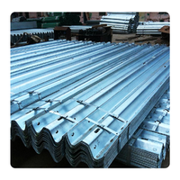 Steel Guardrail Crash Barrier Galvanized W Beam Highway Guardrails Corrugated Guard Rail Industrial Used For Tunnels And Bridges