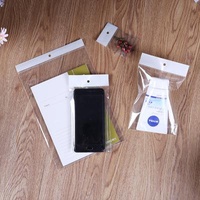 Custom Printed Multi-application SZHOYO Bopp Header Plastic Bag With Euro Slot, Poly Plastic Bag For Balloon Packaging