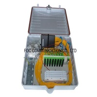 Ultra Violet Protective Wall Mount Fiber Enclosure , Fiber Optic Enclosures Outdoor