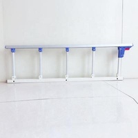 For Most Nursing Bed Works Nursing Home Care Hospital Bed Aluminum Alloy Guard Rail Side Rail Hospital Bed Patient Guardrail