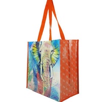 China Manufacturer Custom Reusable Shopping Bag Bopp Laminated Recycled PP Woven Bag