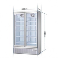 Automatic Single-temperature Defrost Cake Display Refrigerator Bakery Pastry Showcase Design