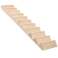 1PC 1/12 Mini House Staircase Miniature Wooden Stairs Without Handrail DIY Accessory