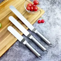 Portable Cream Spatula Cake Butter Accessories Kitchen Gadgets Decorating Tools Stainless Steel Baking Pastry 241016