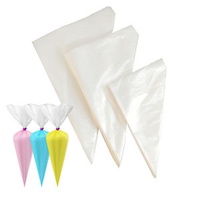Custom 100 Pcs Pack S/M/L Pastry Piping Bags Disposable Cake Bag and Accessories Decorating Cake Cream Bags