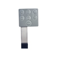 Waterproof Custom Waterproof Keypads with Membrane Switch Button Panels Switch Keyboards by