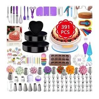 Customixzd Stocked Pastry Tip Cake Decorating Supplies Piping Tips Tools Baking with Paper Box Plastic Box Bag Cakes Packaging