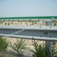 Zinced Steel Road Fence Security Traffic Barrier Highway Guardrail for Sale