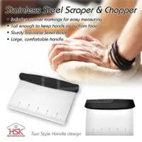 Stainless Steel Pastry Scraper and Dough Cutter Chopper Kitchen Gadgets