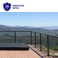 Aluminum Glass Railing /Balustrade /Handrail for Balcony