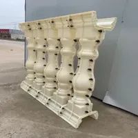 5 Per Meter ABS Terrace Casting decorative handrail vase column concrete Fence form balustrade mold