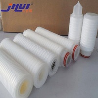 10 Inch Microporous Membrane Polypropylene (PP) Pleated Water Filter Cartridge