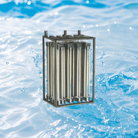JF UF MBR 500L Water Treatment System 1-Year Stainless Steel Hollow Fiber PVDF Membrane Filtration 220V Sewage Purification