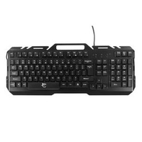 Full Sized Membrane Keyboard with metal top plate